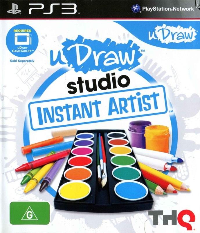 uDraw Studio: Instant Artist box art for Playstation 3